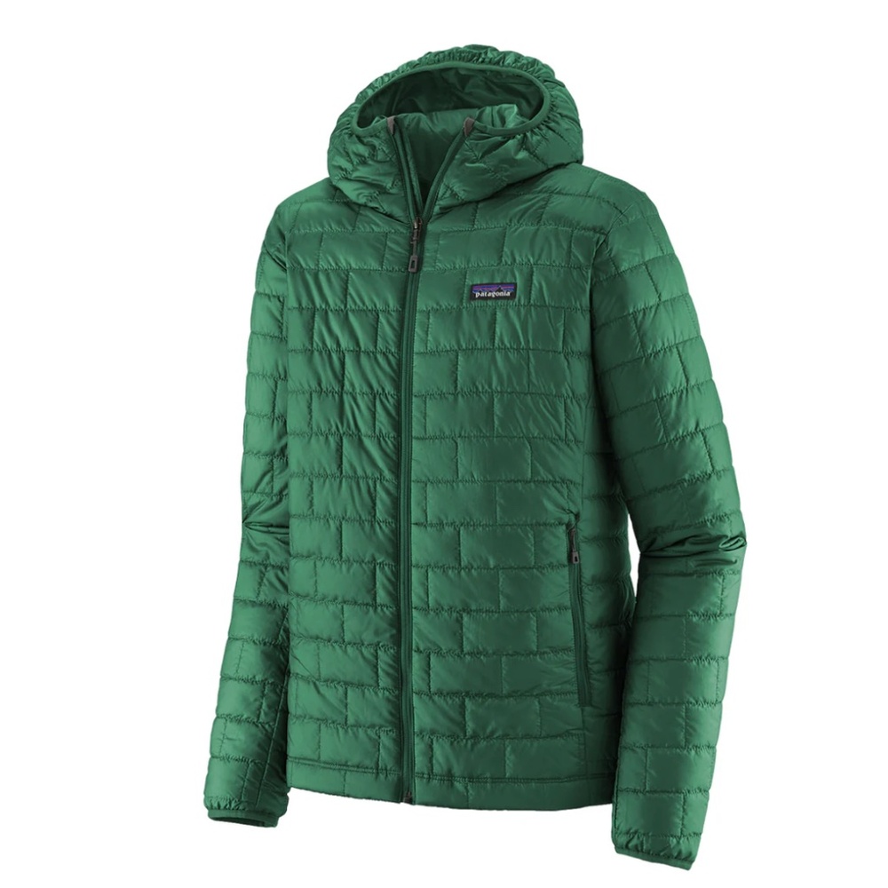 Patagonia Men's Nano Puff Hoody -Conifer Green - M - New with tags